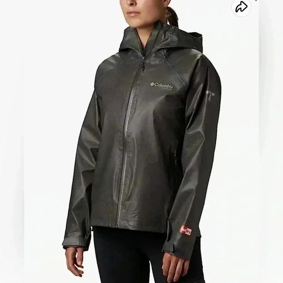 Columbia Titanium Women's OutDry Ex
Reign Jacket in Charcoal Heather - Picture 1 of 6